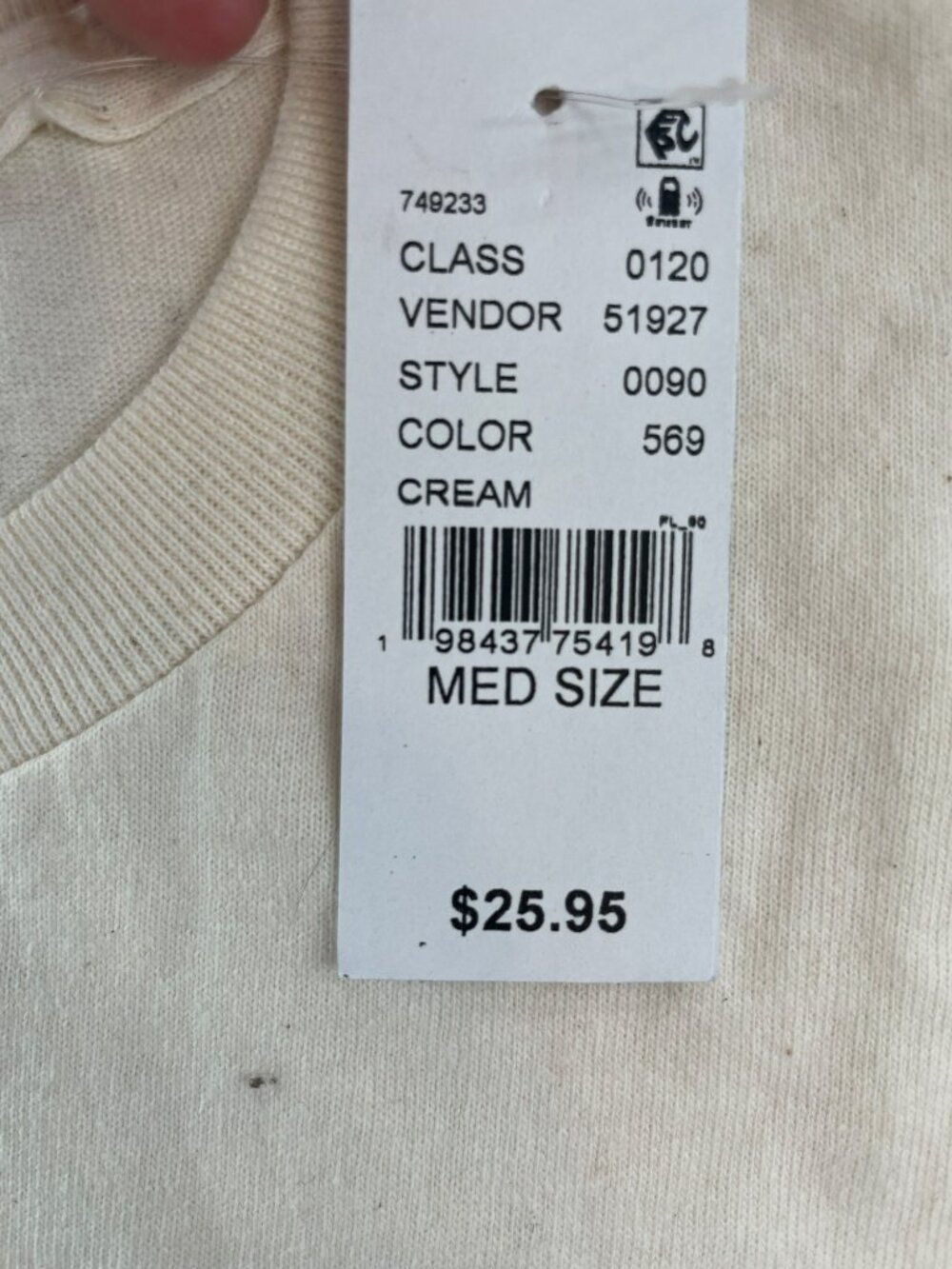 PacSun Cream Graphic Tee "The Fire Within That Never Fades" Wmn's Sz Medium NWT - Picture 6 of 8